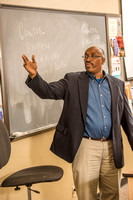 Associate Dean and Professor Darryl Wilson teaches class.